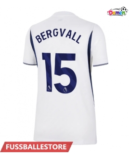 Günstige Tottenham Hotspur Lucas Bergvall #15 Heimtrikot Damen 2026-27 Kurzarm